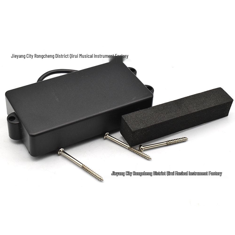 Four-String Electric Bass Guitar Neck & Bridge Pickup