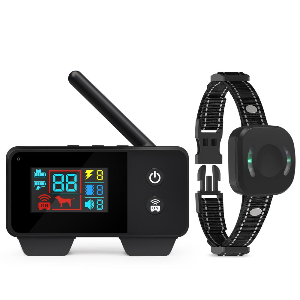 

480 м Ошейник для дрессировки собак Беспроводной забор для собак Водонепроницаемая электронная система ограждения для домашних животных Ограничение Звуковой Электрошоковый ошейник