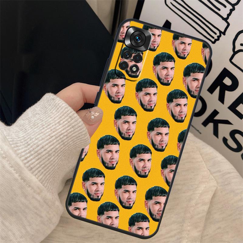 Anuel AA Case For Xiaomi Redmi Note 12 Pro 11 Pro 8 9 10 Pro Note 12S 10S 11S 10A 9C 10C 12C Cover
