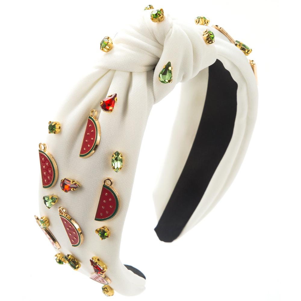 Fruit Headband Summer Fresh Watermelon Strawberry Pineapple Banana Headband Hair Accessory