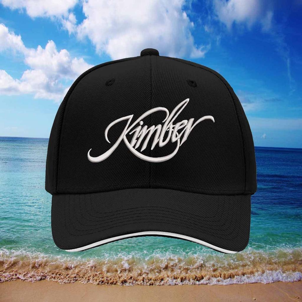 Kimber America Firearms Logo Maroon Baseball Cap Lightweight All Season Hat for Shooting Sports Hunting Casual Dress