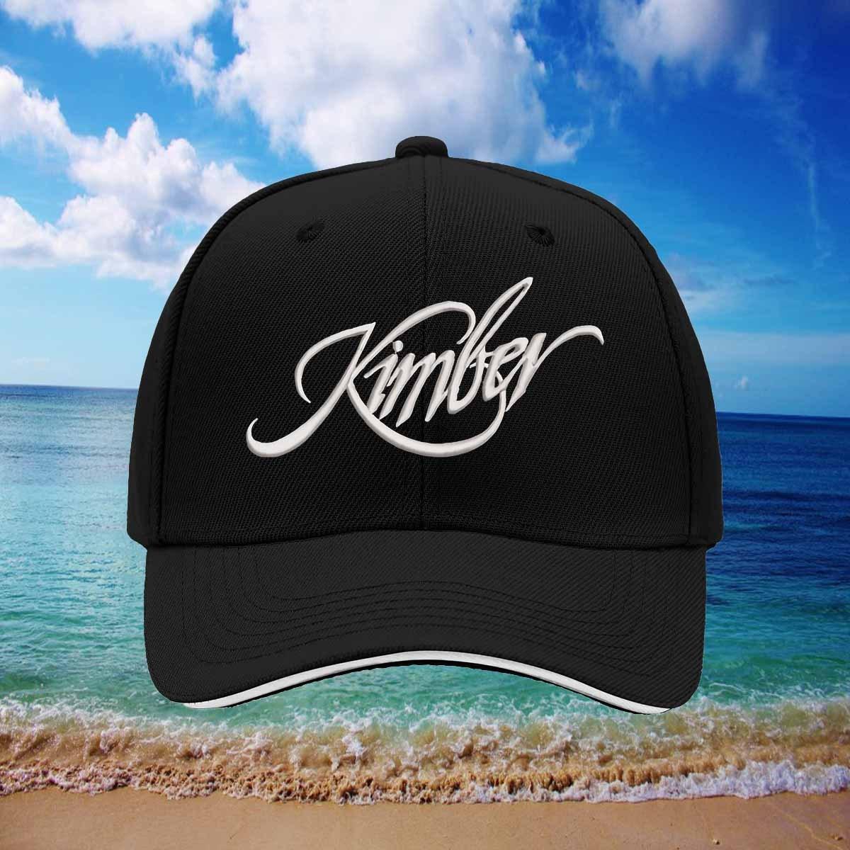 

Kimber America Firearms Logo Maroon Baseball Cap Lightweight All Season Hat for Shooting Sports Hunting Casual Dress Adjustable