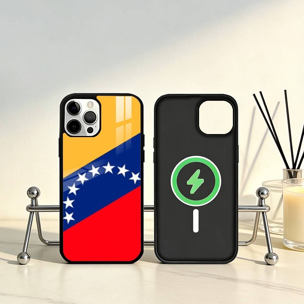 

Venezuela esthetic Art Phone Case For iPhone17,16,15,14,13,12,11 Plus,Pro Max Magnetic For Magsafe Wireless Charging iPhone13PROMAX