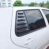 Cubierta de persiana de ventana trasera brillante negra para Volkswagen para VW Golf 4 MK4 1997-2006 Rejillas de ventilación laterales