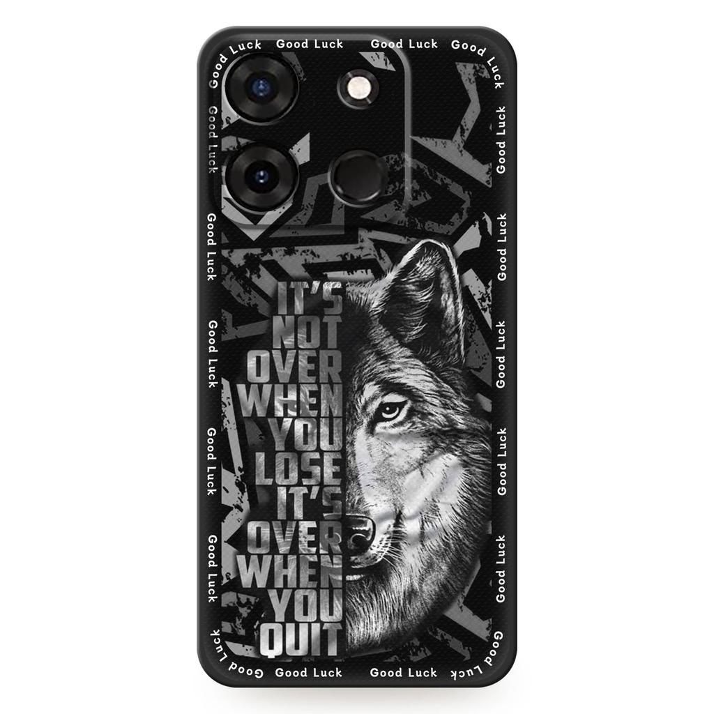 Dirt-resistant Back Cover Phone Case For Infinix X6515/Smart7 Global/Tecno POP7 Fashion Design Soft Case Silicone Cute