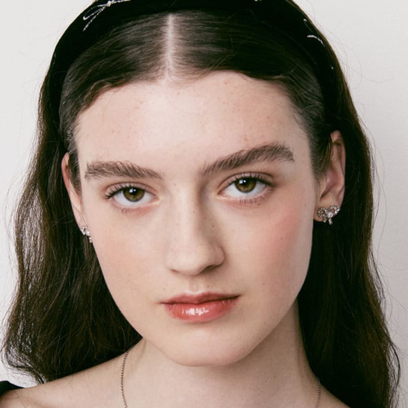 VINTAGE HOLLYWOOD Ribbon Velvet Hairband_VH249OHB003M