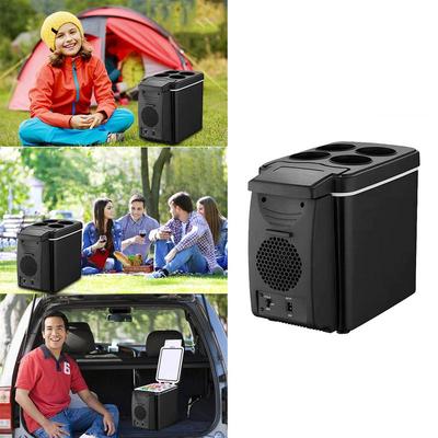 12V 6L Autozmrazovač Mini mrazák Přenosná lednička do auta Venkovní lednička Autochladnička Autotopení Chladič
