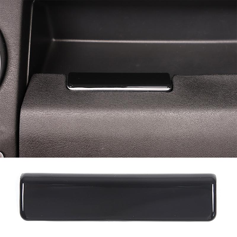 Car Glove storage box Cover Trim Co-pilot Storage Compartment Panel Stickers For LandRover Discovery 4 LR4 2010-2016 Accessories