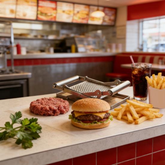 Manual Meat Tenderizer & Steak Flatten Tool Stainless Steel Clip-on Meat Tenderizer Tough Meat Tenderizing Tool for Home Kitchen Grill Prep