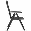 Maison Exclusive - Chaises pliantes 4 pièces en polyrotin noir