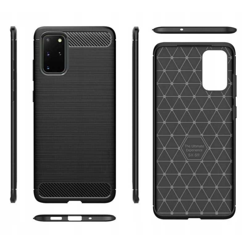 Sc Carbon Galaxy S20+ Czarny