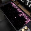 White Sakura Deskmat Japan Cherry Blossom MousePad Office Gaming Mouse Pad Keyboard Pad Non-Slip Office Carpet Laptop Mouse Mats