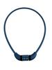 Top MySet Dial 90 M Navy Bicycle Wire Parking #55428 Lock, Lock, 4-Digit Combination, Anti-Theft,