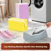 Zipper Closure Shoe Washing Bag Fluffy Chenille Shoes Cleaning Bag Durable Laundry Bag  Household