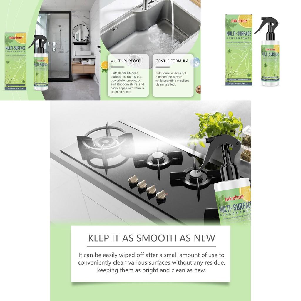 Liquid Cleaning Multisurface 100ml Ideal Cleaner For Removing Limescale And Dirt From Surfaces Various