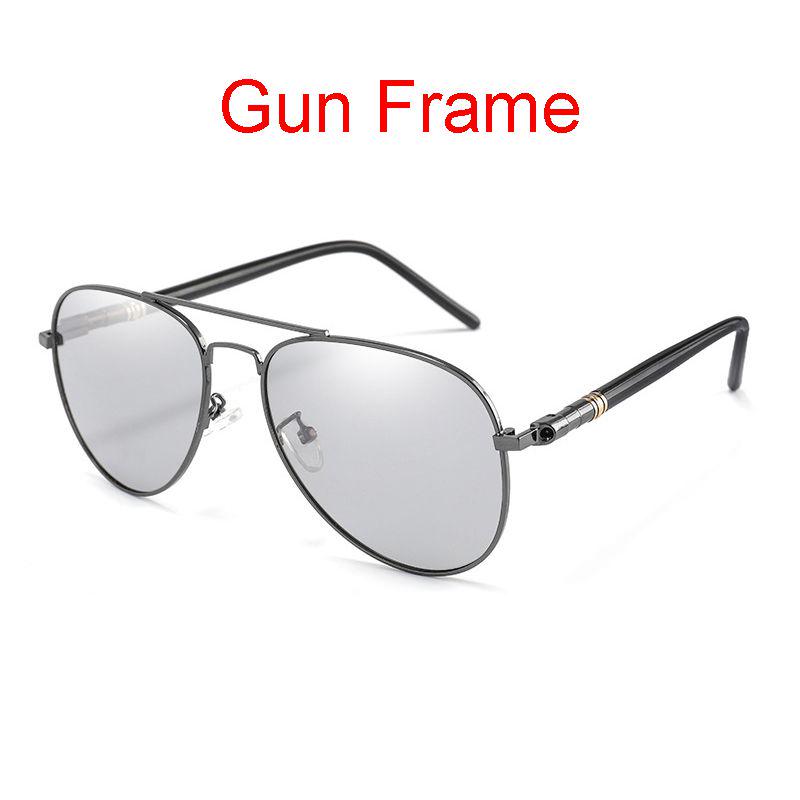 Sunglasses Polarized Photochromic Goggles Men Driving Fishing Transition Glasses