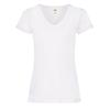 Fruit of the Loom Womens/Ladies Valueweight Plain V Neck T-Shirt