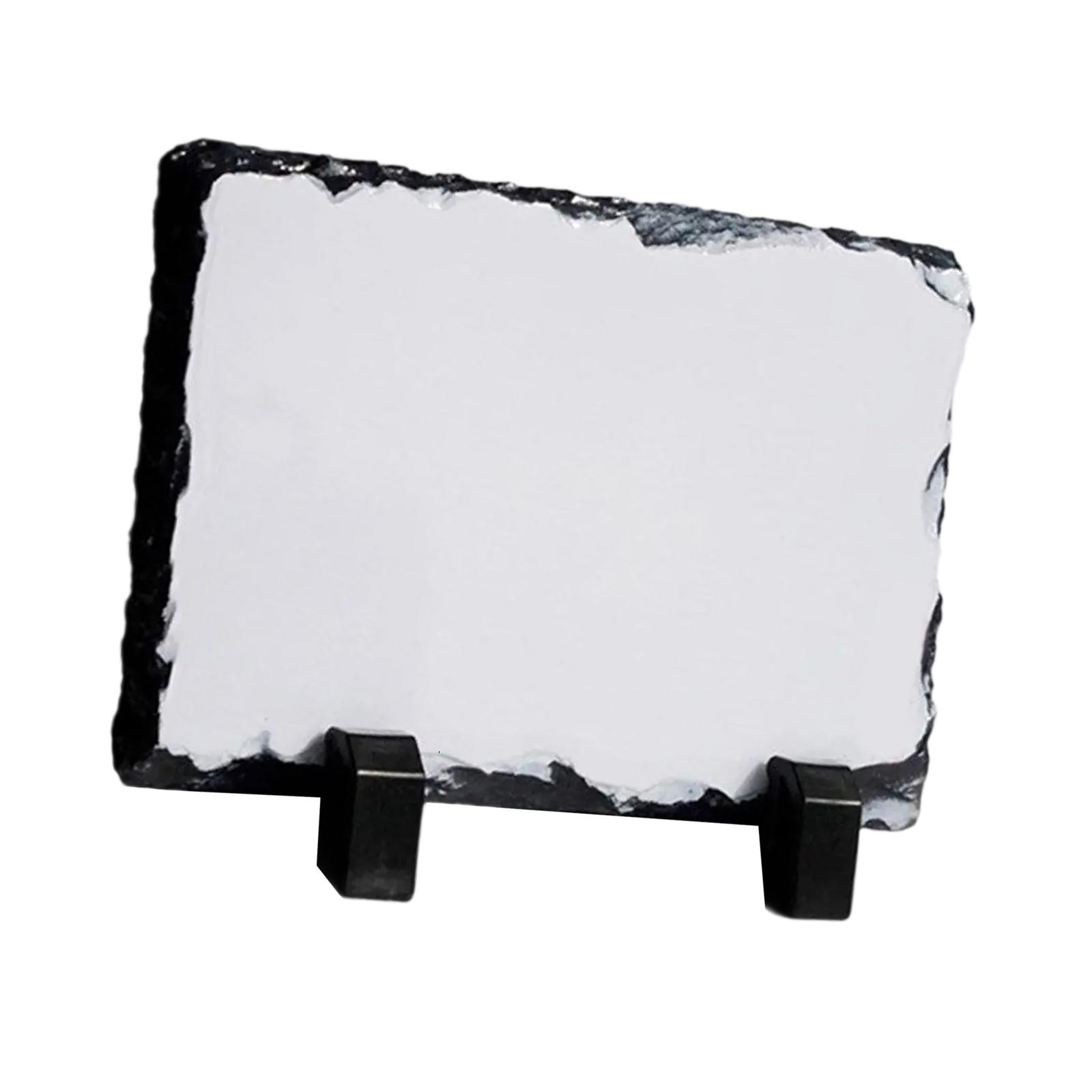 

Сублимационные заготовки из сланца Сердце Камень Сланец Настольный сувенир Дизайн Фотографии DIY Подарок Сублимационная заготовка Подставки для дисплея A