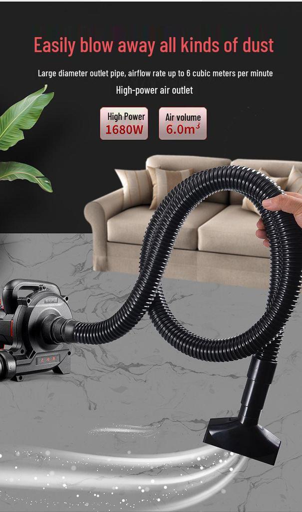 High-Power Industrial Vacuum Cleaner & Dust Collector for Woodworking and Grinding