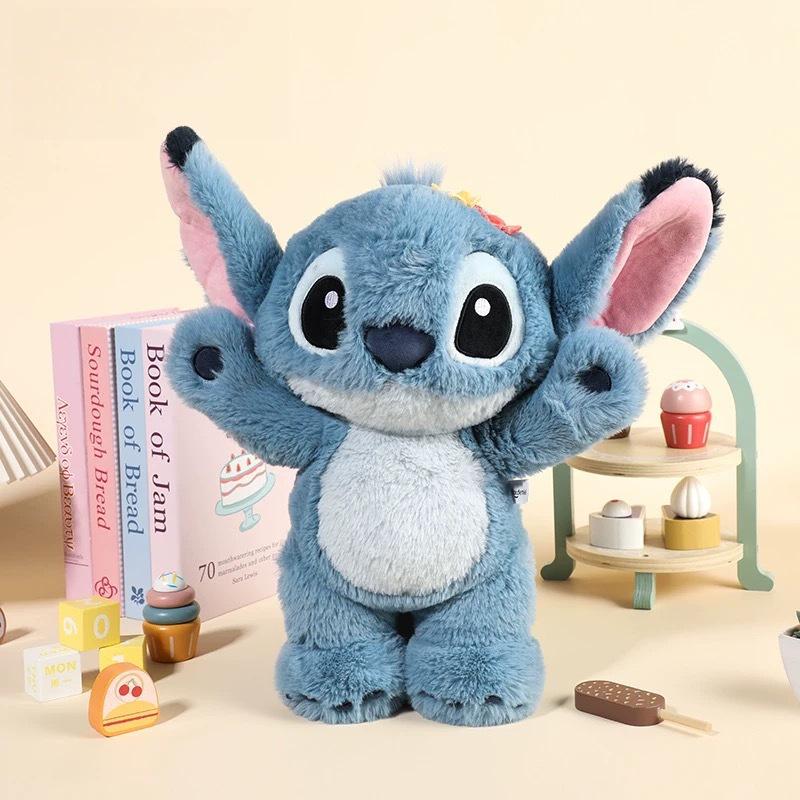 Adorable Sitting Flower Stitch Plush Toy Pillow - Perfect Birthday Gift