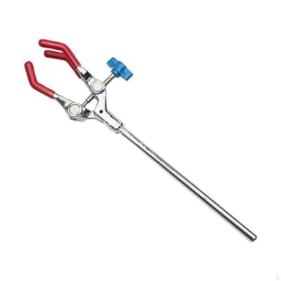 Pince Clip pour Flasque Accessoire de Laboratoire Robuste Réglage Extension Condenseur Ouverture Max
