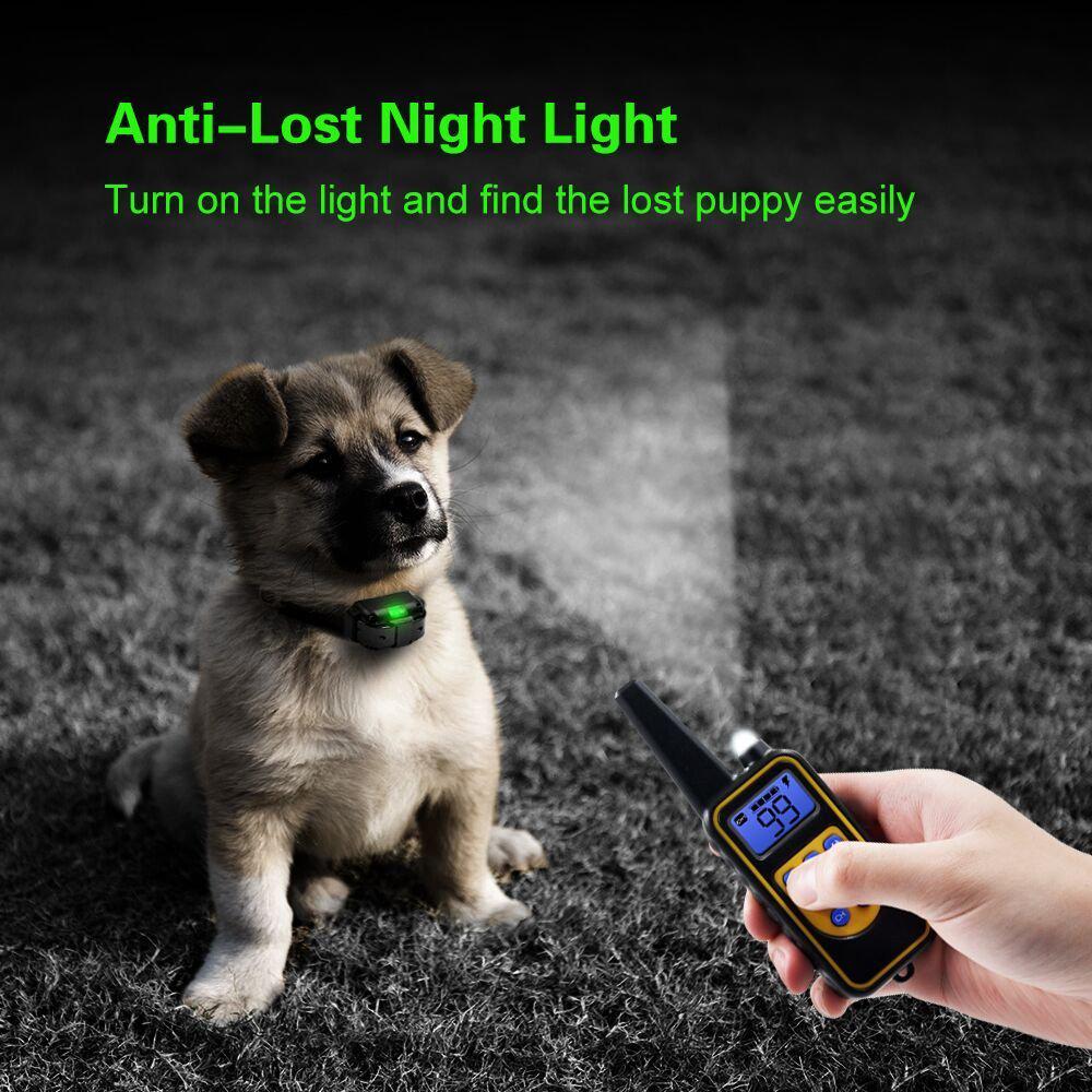 Waterproof Anti-Barking Shock Collar for Dog Training