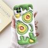 For Samsung Galaxy A22 4G 5G Phone Cases Cover Flower Rabbit Panda Avocado Soft Silicone Protective Bumper Samsung A225F A226B