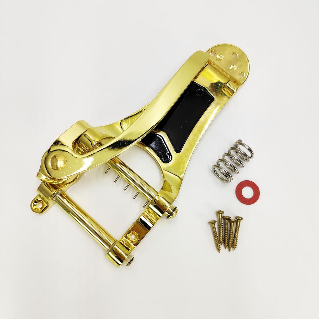 E-Gitarren Zubehör Jazz E-Gitarre Einzelzug Stimmhebel Großer Tremoloarm LP High-End Brücke Saitenhalter Tremolosystem
