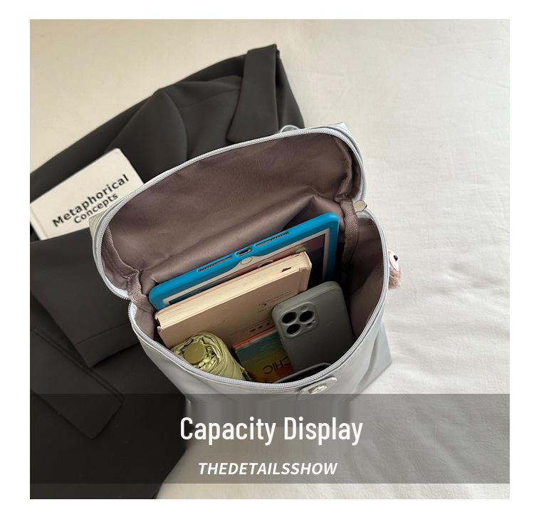 Trendiger koreanischer Damen-Rucksack 2025 mit großem Fassungsvermögen für Studenten