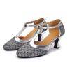 Women Girls Indoor Ballroom Tango Salsa Latin Dance Shoes Party Heels 5.5cm Heels