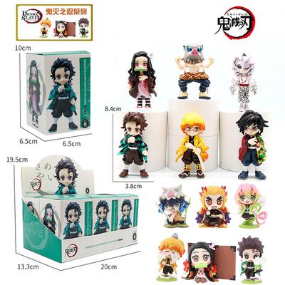 Horký MINISO Originální Bushiroad Palverse D emon Slayer: Kimetsu No Yaiba Anime Model Slepá krabička Sv.1 Ozdoba Hračka Dárek