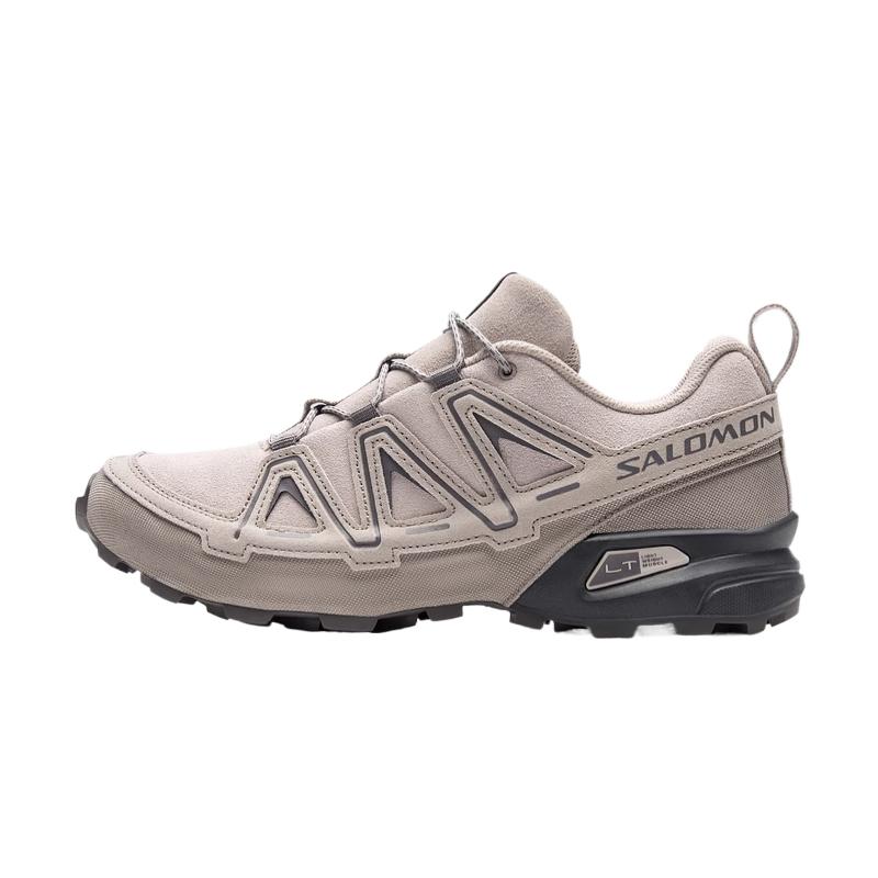 SALOMON Speedcross 3 Expanse Ltr Comfortable Shock Absorbing Breathable Low Top Training Shoes Unisex Sneaker Gray Pink 477266