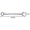 TONE Ratchet Combination Wrench 27mm Jaw Opening HPRM-27,