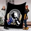 AFL Theme Printed Blanket - Perfect for Couch, Bed, Travel & Outdoor Use | Machine Washable, Cozy & Durable.