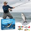 24 Days Lure Advent Calendar Fishing 2026 Advent Calendar Fishing Gifts Christmas Countdown Tackle Lures Gifts Fisherman Adult