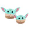 Adorabile Peluche Bambino Yoda Cuscino Con Tessuto di Cristallo Super Morbido Per Bambini Fan