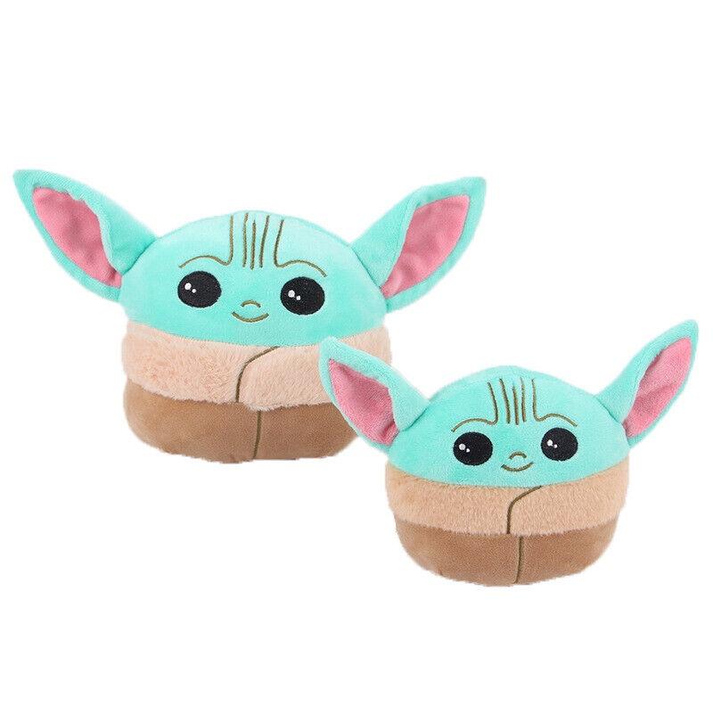 Adorabile Peluche Bambino Yoda Cuscino Con Tessuto di Cristallo Super Morbido Per Bambini Fan