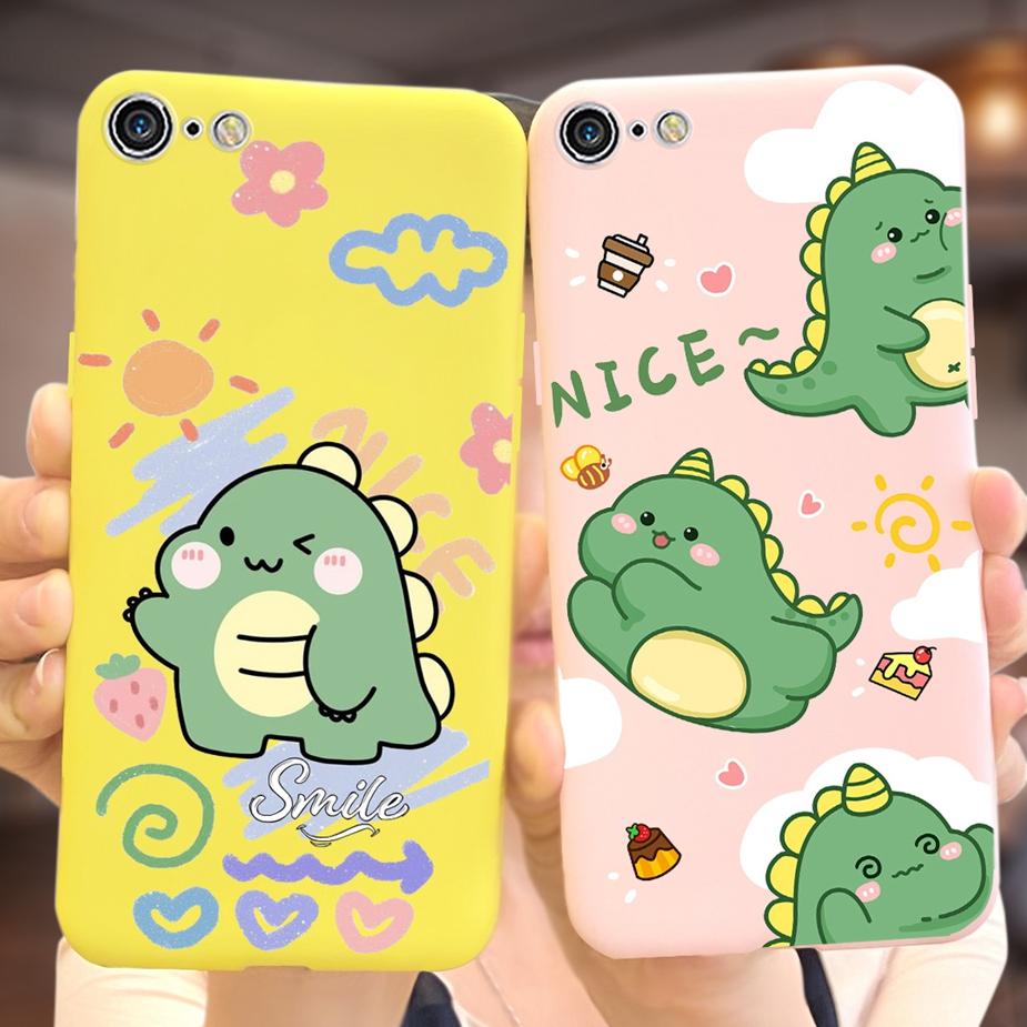 For Apple iPhone 7 8 Plus Case Cute Fashion Painted Back Cover Soft Silicone Phone Case For iPhone 8 Plus iPhone7 iPhone8 Bumper