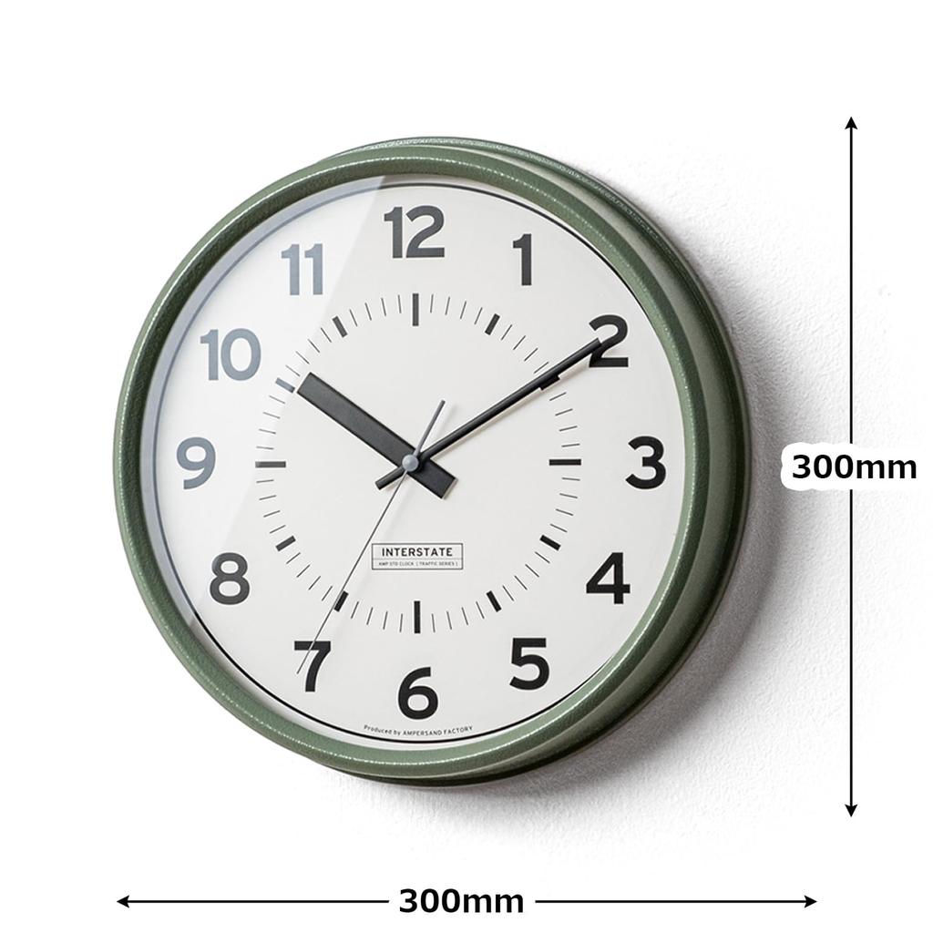 El Commune Wall Clock, Traffic Series Interstate AMP-C063