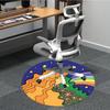 1pc Fantasy Universe Office Round Area Rug,  Mat Suitable For Office, Under Office Chairs Bedroom Living Room Home Decor, Room Deco