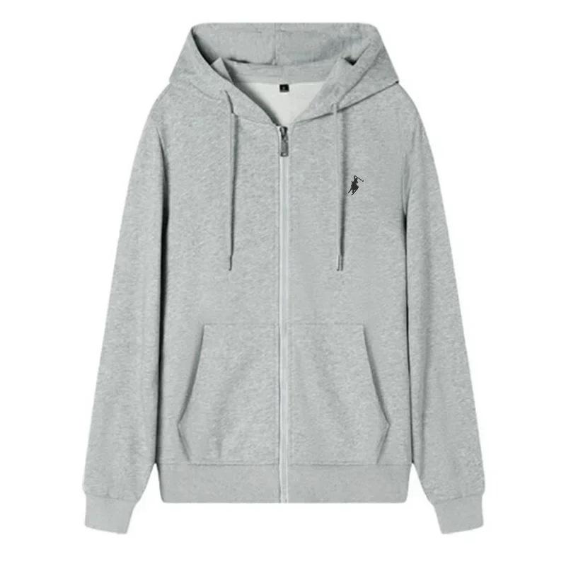 2025 Trendy Pony Print Zipper Hoodie