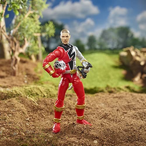 Power Rangers Lightning Collection Dino Fury Red Ranger 6-inch Premium Collectible Action Figure Toy