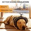 Dog Head Wrap Noise Cancelling Adjustable Pet Wrap Ear Protection For Grooming Thunderstorm Outdoor Vet Visit Travel Walking