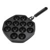 Takoyaki Octopus Ball Maker Pan Nonstick Cake Grill 12 Holes Baking