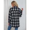 Spring and Autumn Casual Boyfriend Style Loose Plaid Shirts