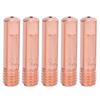 10pcs Welding Gun Protection Nozzles 10pcs Contact Tips 10pcs Nozzle Holder for Binzel 15AK