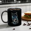 Süße Katze Tasse Büro Haushaltstasse Kaffeetasse Wasserbecher Keramiktasse