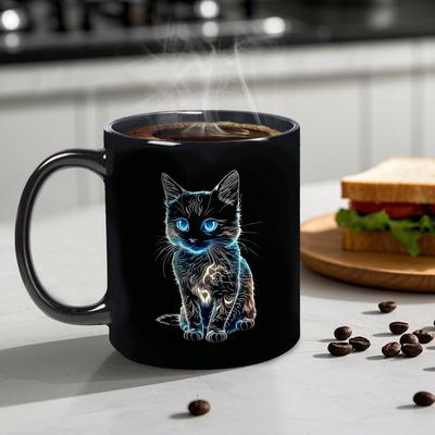 Cute Cat Mug Office Household Cup Coffee Cup Water Cup Ceramic Cup