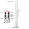 Flameless Taper Candles with Remote Battery Operated Flickering Wick LED Candle for Wedding Christmas Holiday Party Home Decor