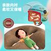 Children's Cartoon Helmet Lightweight Half Helmet Electric Motorcycle Scooter Blue Dinosaur Pattern Size 45-50cm